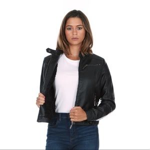 Leather jacket